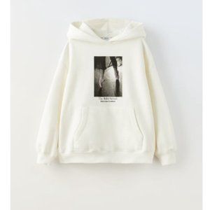 Zara Kids Photographic Ballet Sweatshirt Hoodie